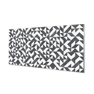 Panel szklany hartowany do kuchni Wielokąty 120x60 - Tablice i flipcharty - miniaturka - grafika 1