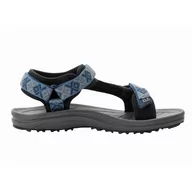 Sandały damskie - Sandały damskie Jack Wolfskin WAVE BREAKER W elemental blue - 39,5 - miniaturka - grafika 1