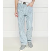 Spodnie męskie - Hugo Blue Jeansy Nate | Loose fit - miniaturka - grafika 1