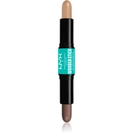 Bronzery i konturowanie twarzy - NYX Professional Makeup Wonder Stick Dual-Ended Face Shaping Stick 01 Fair - miniaturka - grafika 1