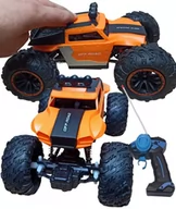 Zabawki zdalnie sterowane - AUTKO na pilot MONSTER CLIMBING zdalnie sterowane SAMOCHÓD TERENOWY OffRoad orange - miniaturka - grafika 1