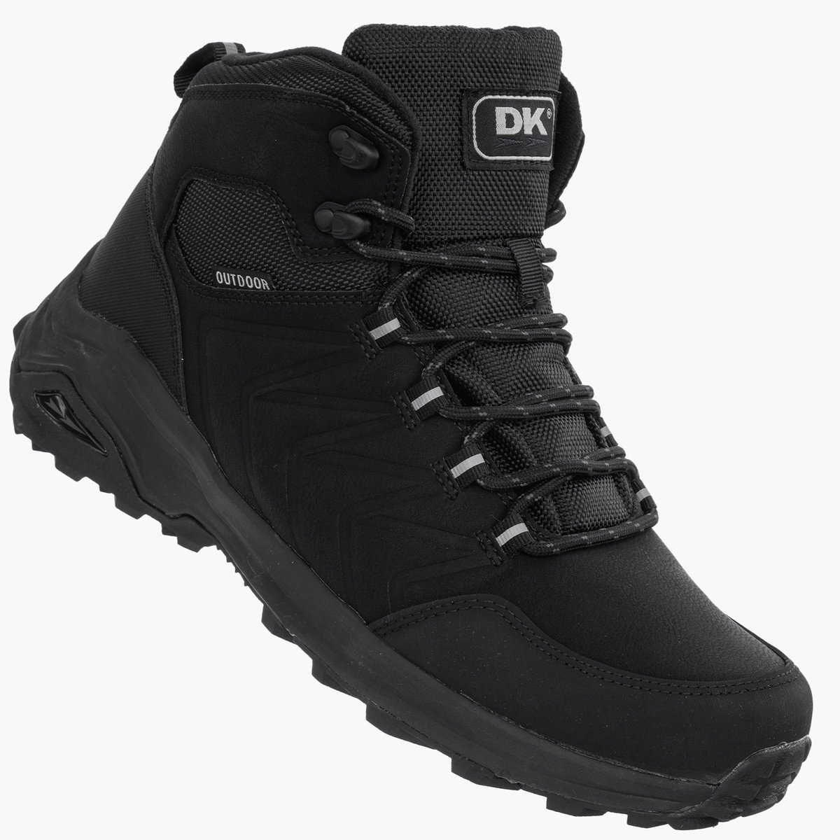 Buty Trekkingowe Męskie DK Czarne Ocieplane EXEC Czarny 45