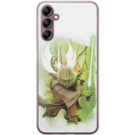 Etui i futerały do telefonów - Etui Yoda 005 Star Wars Nadruk pełny Biały Producent: Samsung, Model: A14 4G/5G - miniaturka - grafika 1