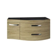 Szafki łazienkowe - Szafka łazienkowa pod umywalkę Devo Vena 2.0 110 cm prawa oak endgrain classic synchro VE2-SU1D2SP-1-F108L65 - miniaturka - grafika 1