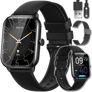 JG Smart KT65 Czarny - Smartwatch - miniaturka - grafika 1