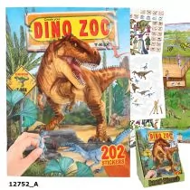 Zestaw kreatywny z naklejkami Dino ZOO 12752A - Zabawki kreatywne - miniaturka - grafika 1