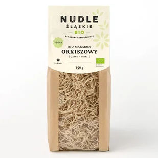 Makaron ORKISZOWY (jasny) nitki BIO 250g - Makaron - miniaturka - grafika 1