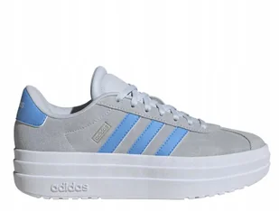Buty damskie adidas VL Court Bold szare platforma sneakers IH8033 38 - Buty sportowe damskie - miniaturka - grafika 1