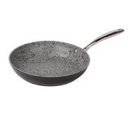 Patelnie - Lamart - Patelnia granitowa 26 cm czarny/szary/stal nierdzewna - miniaturka - grafika 1