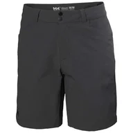 Spodenki damskie - Damskie Spodenki HELLY HANSEN W BRONA SOFTSHELL SHORTS 63095_980 – Czarny - miniaturka - grafika 1