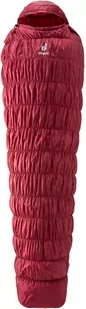 Deuter Exosphere -6° Sleeping Bag Regular, czerwony Left Zipper 2021 Śpiwory 3700421-cranberry-fire-LZ - Śpiwory - miniaturka - grafika 1