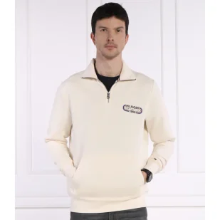 Tommy Hilfiger Bluza HILFIGER TRACK GRAPHIC HALF ZIP | Regular Fit - Bluzy męskie - miniaturka - grafika 1