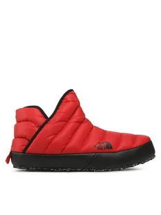 The North Face Kapcie Thermoball Traction Bootie NF0A3MKHKZ31 Czerwony - Kapcie męskie - miniaturka - grafika 1