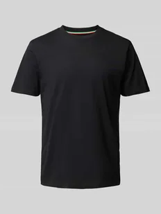 T-shirt z nadrukiem z logo - Koszulki męskie - miniaturka - grafika 1