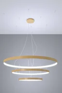 Lampy sufitowe - Żyrandol wiszący koła Rio TH.269 Thoro LED 150W 4000K modern złoty - miniaturka - grafika 1