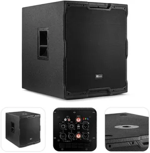 Power Dynamics Subwoofer aktywny 18" 1000W PDY218SA one size - Głośniki i kolumny - miniaturka - grafika 1