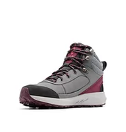 Buty trekkingowe damskie - Columbia Trailstorm Hiker Mid buty trekkingowe damskie, Ti Grey Steel Marionberry, 36.5 EU - miniaturka - grafika 1