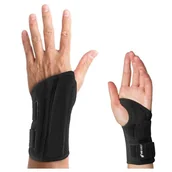 Ściągacze i opaski sportowe - Usztywnienie Stabilizator Nadgarstka Orteza Szyny - miniaturka - grafika 1