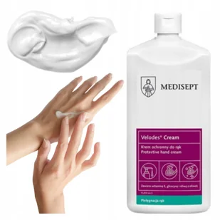 Medi-line Velodes Cream Krem ochronny do rąk 500 ml - Kremy i maski do rąk - miniaturka - grafika 2