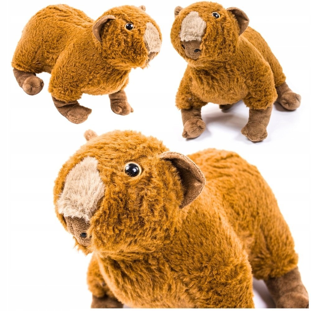 DUŻY MIŚ KAPIBARA PLUSZAK MASKOTKA KAPIBARA ZABAWKA PREZENT DZIEŃ DZIECKA