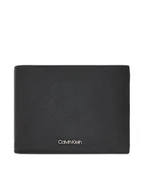 Portfele - Calvin Klein Portfel męski Epi Ck Trifold 10Cc W/Coin K50K512863 Czarny - miniaturka - grafika 1