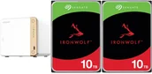 Serwery plików NAS i macierze dyskowe - Serwer plików Qnap TS-462-4G + 2x Seagate IronWolf 10TB ST10000VN000 - miniaturka - grafika 1