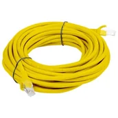 Kable miedziane - LANBERG Patchcord kat.6 5.0M UTP żółty - miniaturka - grafika 1