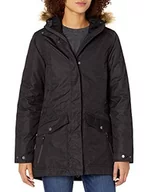 Kurtki damskie - Jack Wolfskin Coastal Range parka Black, czarny, l 1107713-6000004 - miniaturka - grafika 1