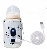 Podgrzewacze butelek i sterylizatory - PODGRZEWACZ przenośny turystyczny do butelek pokarmu NA USB do Auta PODRÓŻ - miniaturka - grafika 1