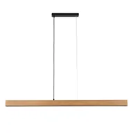 Lampy sufitowe - Lampa wisząca Teo - drewniana listwa nad stół - miniaturka - grafika 1