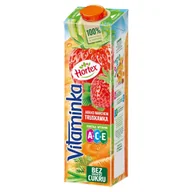 Soki i napoje niegazowane - Hortex Sok marchwiowo-jabłkowo-truskawkowy - miniaturka - grafika 1