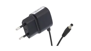 POS05100A Zasilacz adapter czarny 5W 5V 1A z wtykiem DC - 2.1x5.5 - Ładowarki samochodowe - miniaturka - grafika 1