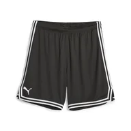 Spodnie sportowe męskie - Męskie szorty do koszykówki Hoops Team PUMA Black - miniaturka - grafika 1