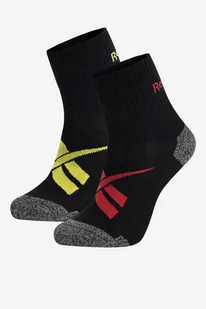 Reebok R0418-SS24 (2-pack) Czarny - Skarpetki damskie - miniaturka - grafika 1