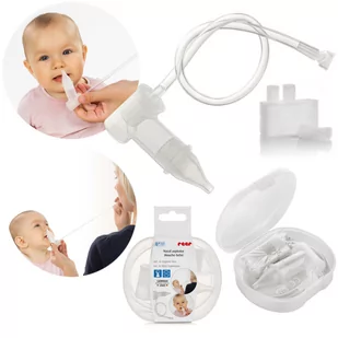 Aspirator nosa manualny na katarek 4 filtry REER - Aspiratory do nosa - miniaturka - grafika 1