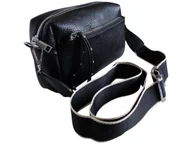 Torebki damskie - Torebka Damska, Modna Mała Listonoszka Na Ramię, Kolor Czarny, Miejska - miniaturka - grafika 1