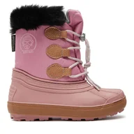 Buty dla dziewczynek - Śniegowce Boatilus Nippy 02 Sint. Leather Boot NN02 VAR.42MR Różowy - miniaturka - grafika 1