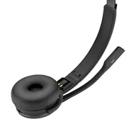 Słuchawki - EPOS SENNHEISER IMPACT SDW 5063 - EU Zestaw słuchawkowy Bezprzewodowy Opaska na głowę Czarny, Srebrny - miniaturka - grafika 1