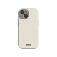 Etui i futerały do telefonów - Moshi Napa MagSafe - Skórzane etui iPhone 15 (Eggnog White) - miniaturka - grafika 1