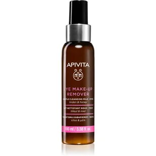 Delikatne mleczko do demakijażu Apivita Express Beauty do oczu 100 ml (5201279072896) - Mleczka do demakijażu - miniaturka - grafika 1