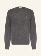 Swetry męskie - Lacoste Sweter grau - LACOSTE - miniaturka - grafika 1