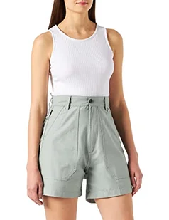 G-STAR RAW Damskie szorty 3D Fatigue, Niebieski (Iceberg Green D21101-c960-c959), 33W - Spodenki damskie - miniaturka - grafika 1