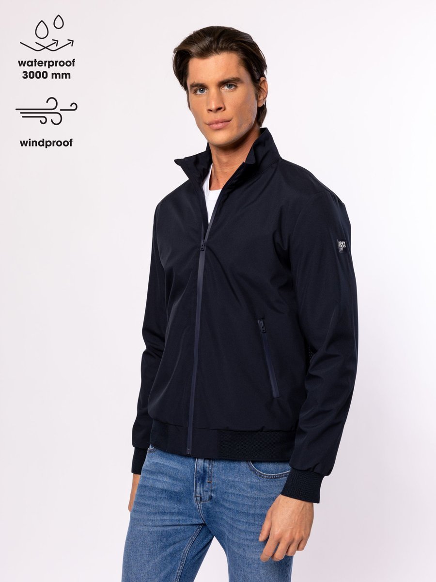 HEAVY TOOLS MĘSKA KURTKA WIOSENNA PPRZEJŚCIOWA NESOTA NAVY GRANATOWA L
