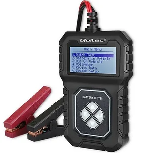 Tester akumulatorów QOLTEC 50686 - Diagnostyka samochodowa - miniaturka - grafika 1