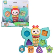 Instrumenty muzyczne dla dzieci - ASKATO ZABAWKA MUZ MOTYLEK 20348 - miniaturka - grafika 1