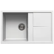 Zlewozmywaki - Elleci UNICO 300 bianco G68 GRANITEK (LGU30068) - miniaturka - grafika 1