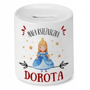 Skarbonka 330 ml Dla Doroty Córki Dziecka Prezent z Nadrukiem ze Zdjęciem - Skarbonki - miniaturka - grafika 1
