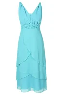 Sukienki - Sukienka FSU220 TURKUSOWY ŚREDNI - Fokus - miniaturka - grafika 1