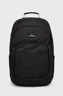 Quiksilver plecak męski kolor czarny duży gładki - Plecaki - miniaturka - grafika 1