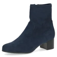 Kozaki damskie - Caprice Damskie buty 9-25316-41, modne kozaki, granatowe stretch, 37 EU, Granatowy stretch, 37 EU - miniaturka - grafika 1